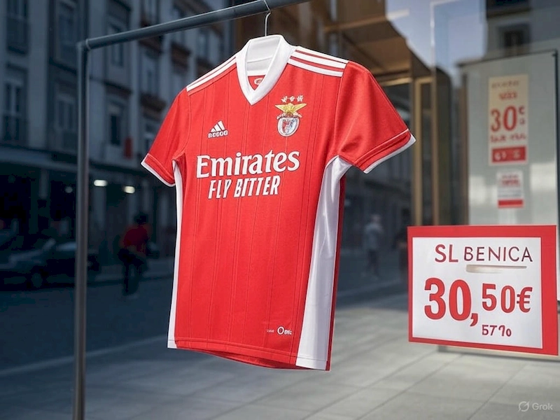 Camisola de futebol SL Benfica 2024 vermelha em promoção por 3050€ com 57 de desconto no futebolcamisolasptcom